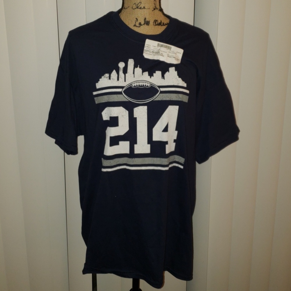 Dallas Cowboys 214 Football Tee